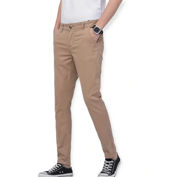 Plaid & Plain Khakis - Picture 6 of 9